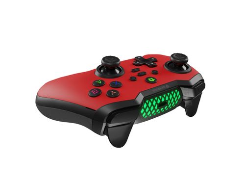 Pad Genesis Mangan 400 Bezprzewodowy czerwony PC/Switch/Mobile na Arena.pl