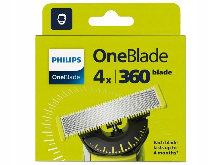 Ostrza golarki PHILIPS OneBlade 360 QP440/50 zdjęcie 4
