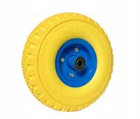 Koło do wózka 3,50-4 PU, pełne (10)