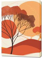 Obraz 70x100cm Ostatnie Promienie Słońca