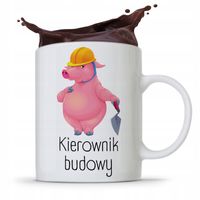 Kubek Budowlańca Majstra Kierownik Budowy Prezent Z Nadrukiem Ze Zdjęciem