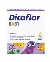 Dicoflor baby 2 x 5 ml bakterie kwasu mlekowego od pierwszych dni życia