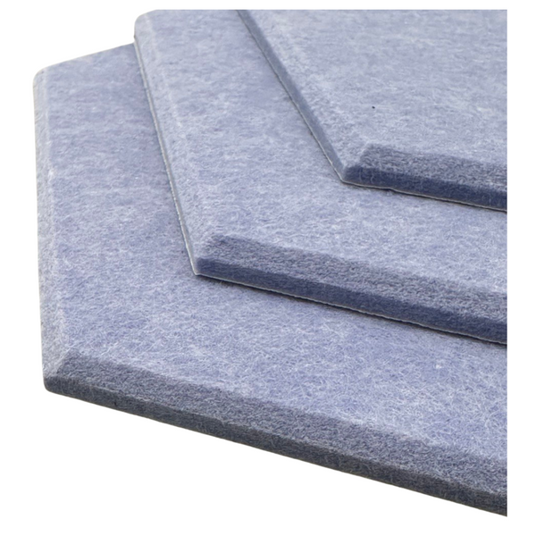 Panele Ścienne Filcowe 3D Heksagon Zagłówek Samoprzylepne Akustyczne Soft zdjęcie 7