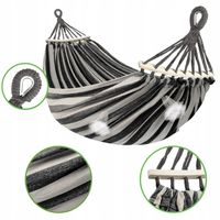 HAMAK OGRODOWY DWUOSOBOWY HUŚTAWKA XXL MOCNY WZMOCNIONY PAŁĄK DUŻY + TORBA