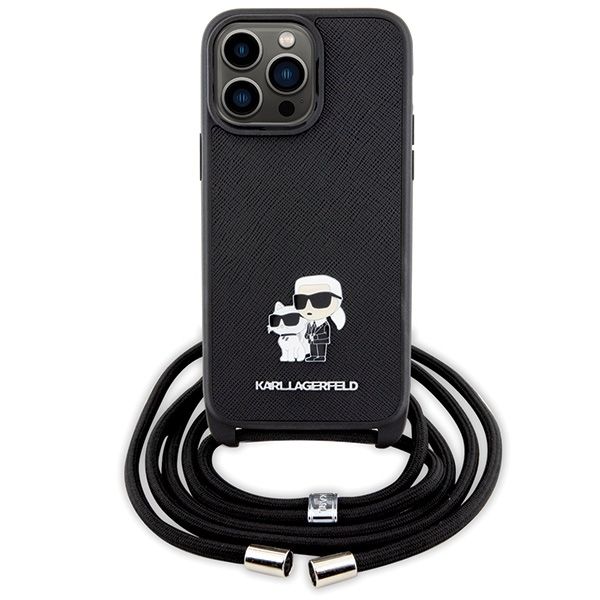 Etui Karl Lagerfeld do iPhone 14 Pro Max, Czarny zdjęcie 2