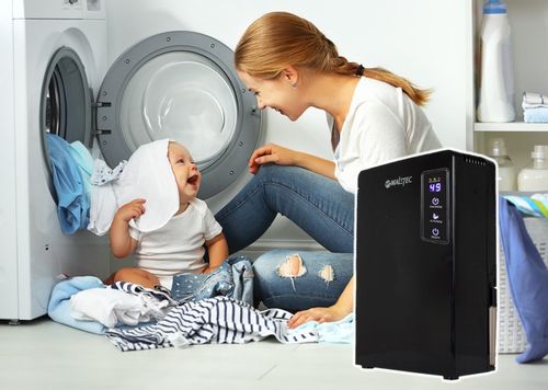 Osuszacz Powietrza Mocny 90W Pochłaniacz Wilgoci Cichy Wydajny Zbiornik 2,2 na Arena.pl