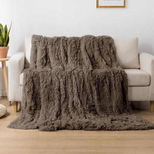 Koc Włochacz 160X200 Brąz Fld-20 na Arena.pl