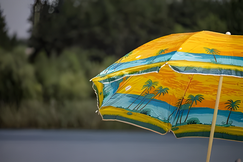 Parasol plażowy ogrodowy + stojak na Arena.pl