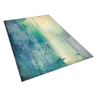 Dywan 140 x 200 cm niebiesko-zielony SUSUZ