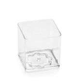 Pucharki deserowe plastikowe cube 80 ml, 9 szt.