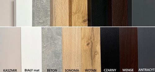 028055 KOMODA / ZESTAW 2d6s/200cm - CZARNY / WOTAN / WOTAN # KOLORY na Arena.pl