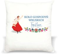 foto PODUSZKA koło gospodyń wiejskich z twoją nazwą miejscowością logo KGW