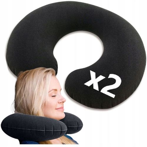 2x ZAGŁÓWEK PODUSZKA NA SZYJĘ DO SAMOCHODU SAMOLOTU ROGAL PODRÓŻNA na Arena.pl