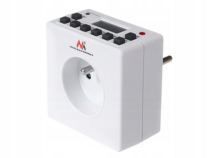 WYLACZNIK WŁĄCZNIK BOJLER PROGRAMATOR CZASOWY CYFROWY TIMER MOCNY 16A 3600W zdjęcie 5