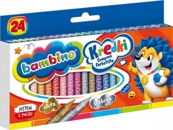 Kredki Świecowe Bambino 24 Kol 0218 A'8 na Arena.pl