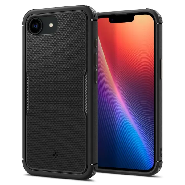 Etui Spigen Core Armor MagSafe na iPhone 16e - czarne zdjęcie 1