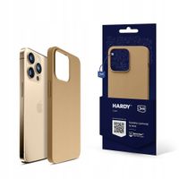 Etui na Apple iPhone 15 Pro - 3mk HARDY Silicone MagCase Dark Gold