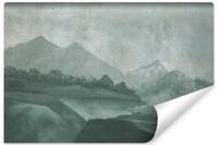Fototapeta Do Sypialni PEJZAŻ Góry We Mgle Abstrakcja Beton 315cm x 210cm