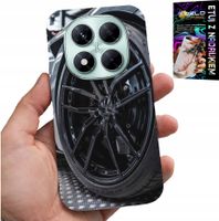 ETUI DO XIAOMI NOTE 14 PRO+ 5G - FELGA SPORTOWE SAMOCHODY AUTO FAN +SZKŁO