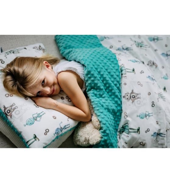 Poduszka bawełniana minky dla dzieci 35x45cm - ROB zdjęcie 3