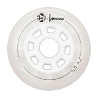 Zestaw 3 kółek Luminous 100mm/85A Duo White Pearl LED