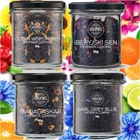 ZESTAW HERBAT NA PREZENT ZESTAW PREZENTOWY HERBATA CZARNA PODZIĘKOWANIE