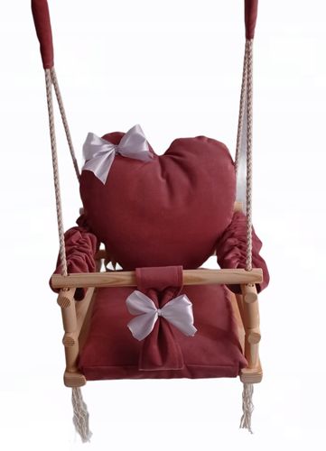 Huśtawka 3w1 dzieci BORDO dom ogród prezent pokój na Arena.pl