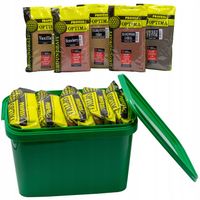 Mix smaków 5x ZANĘTA wędkarska PROFESS OPTIMA 5kg + WIADRO