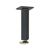 Noga nóżka meblowa metalowa H 150 mm - Tiadra WY53051.N2 czarny