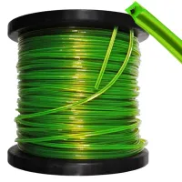 Żyłka z drutem tnąca zbrojona do kosy spalinowej czterokątna 2,4mm