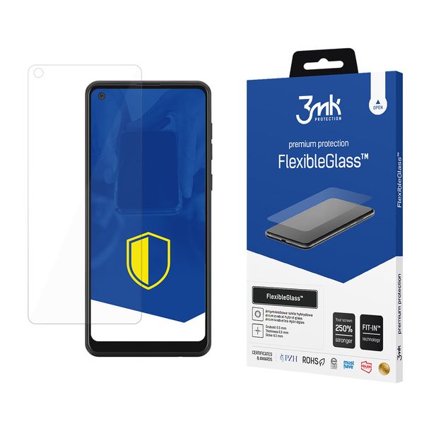 samsung galaxy a21 - 3mk flexibleglass zdjęcie 4