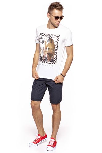 JACK AND JONES CREW NECK CLOUD DANCER 12116711 M na Arena.pl