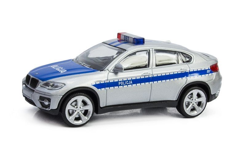 BMW X6 Policja 33700 Rastar 1:43 zdjęcie 1