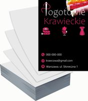 Ulotki A6 reklamowe firmowe 100szt projekt w cenie POGOTOWIE KRAWIECKIE