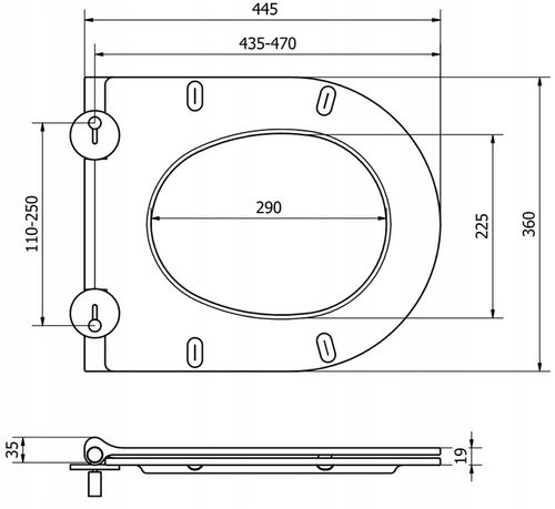 MEXEN DESKA WOLNOOPADAJĄCA DUROPLAST SLIM LENA RICO SOFIA CARMEN BIAŁA na Arena.pl