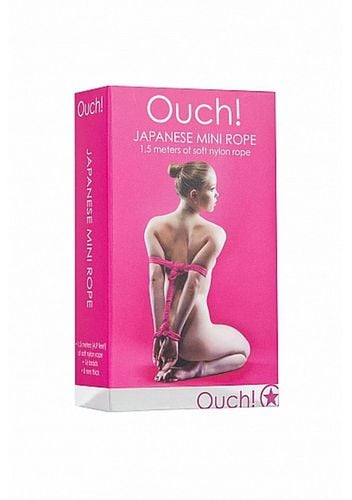 japanese mini rope - 1,5m - pink na Arena.pl