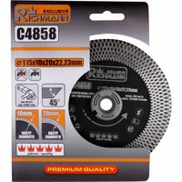TARCZA DIAMENTOWA DO CIĘCIA GRESU 115X1,9MM DO KRAWĘDZI RICHMANN C4858