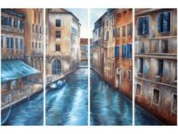 OBRAZ WENECKIE KAMIENNICZKI TRAVEL