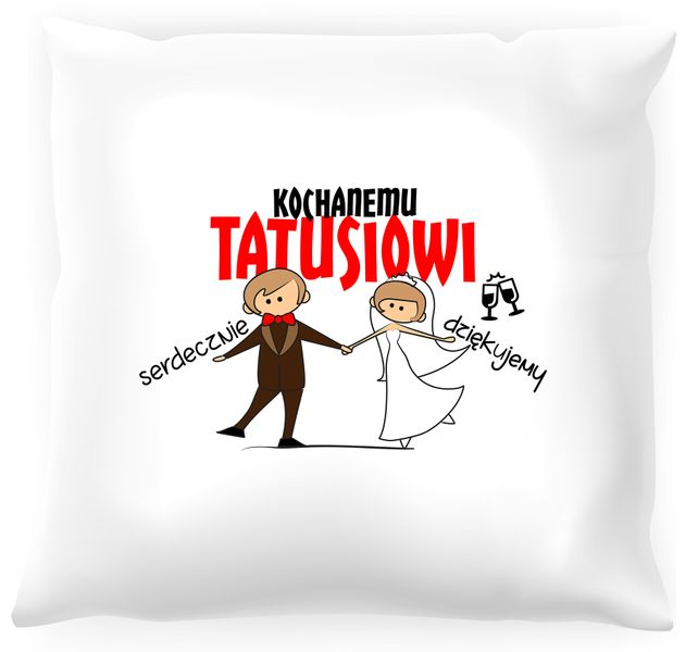 Poduszka -  Podziękowania dla ojca #01 zdjęcie 1