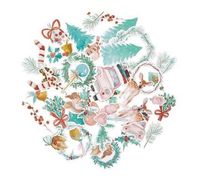 KSZTAŁTY PAPIEROWE JOLLY CHRISTMAS 44 SZT CEOZ-159 DP CRAFT SUPER CENA!!!