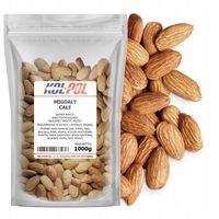 MIGDAŁY 1kg Całe orzechy Kalifornijskie naturalne świeże jakość Kol-Pol