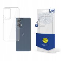 Silikonowe etui na Motorola Moto Edge 50 Fusion - 3mk Clear Case