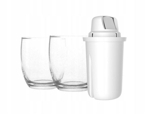 Dzbanek filtrujący Dafi Astra LED 3L czarny + 1 classic + 2 szklanki na Arena.pl