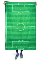 Ręcznik Kąpielowy Boisko Piłkarskie - Prezent dla Piłkarza