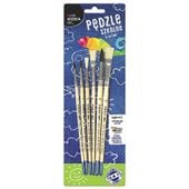 pędzle szkolne 6szt. kidea 4245