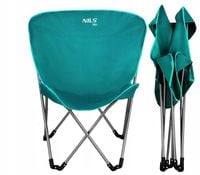 NILS Krzesło Turystyczne Składane Fotel Kempingowy