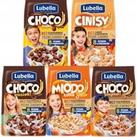 Płatki śniadaniowe Lubella Zestaw Mix smaków 5x 250g