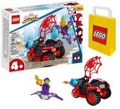Zestaw Prezent Klocki LEGO MARVEL 10781 Trójkołowiec Spider-Man 4+ Torba