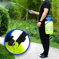 OPRYSKIWACZ RĘCZNY CIŚNIENIOWY MOCNY ROZPYLACZ OGRODOWY METALOWA LANCA 5L