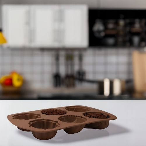 FORMA SILIKONOWA DO MUFFINEK MASY CUKIERNICZEJ CIASTA CZEKOLADY PRALIN na Arena.pl